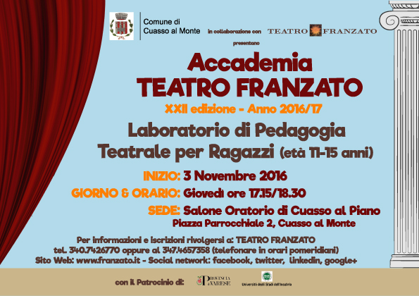 Accademia a Cuasso al Piano